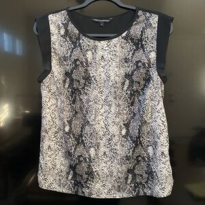 W118 by Walter Baker Animal Print Blouse, Size Small